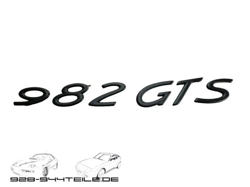 Porsche 928 GTS - type aanduiding achterbumper Origineel Porsche