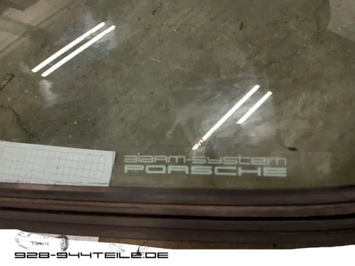 Porsche 928 GTS/S4 - hintere Seitenscheibe - rechts - grün getönt Original Porsche